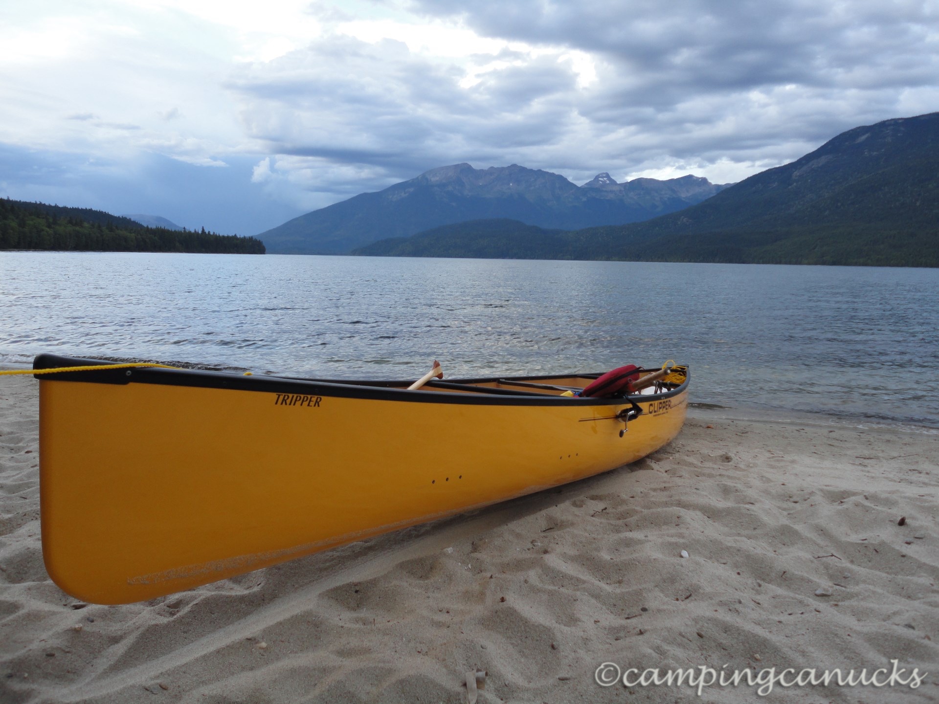Clearwater Lake Wells Gray Provincial Park The Camping Canucks